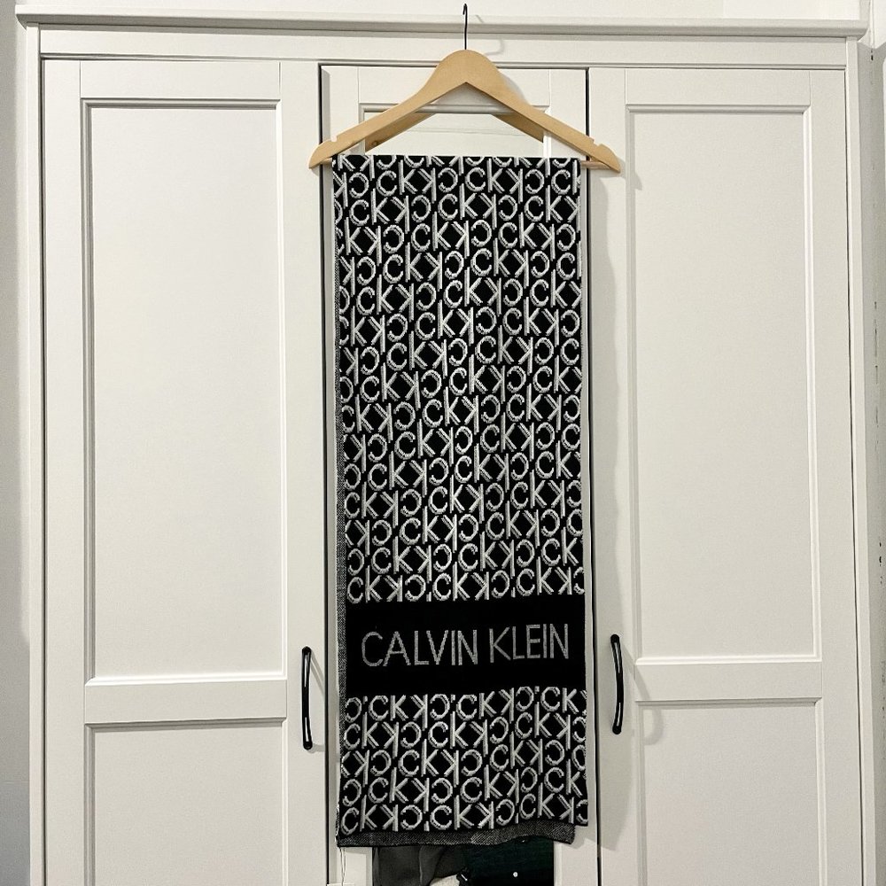 Calvin Klein Monogram Scarf